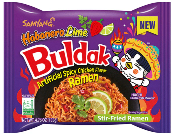 SAMYANG - Buldak Habanero Lime Hot Chicken Flavor Ramen 140g